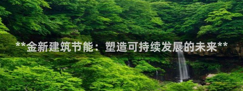 e尊国际娱乐官网下载：**金新建筑节能：塑造可持续发展的未来**