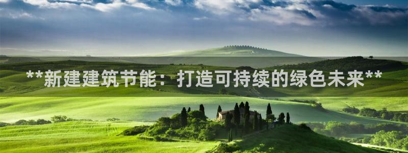 e尊国际可靠吗：**新建建筑节能：打造可持续的绿色未来**
