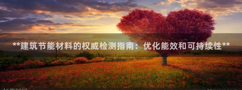 e尊国际-e尊国际官网：**建筑节能材料的权威检测指南：优化能效和可持续性**