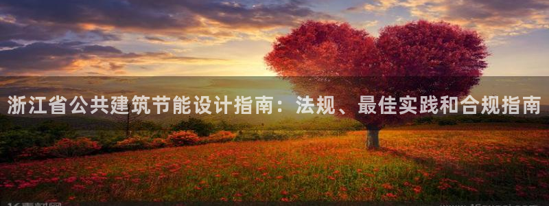 e尊国际网址：浙江省公共建筑节能设计指南：法规、最佳实践和合规指南