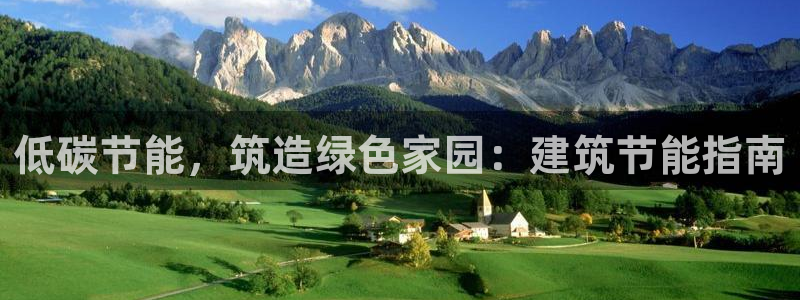 e尊国际客户端下载：低碳节能，筑造绿色家园：建筑节能指南