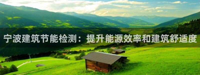 谁知道e尊国际的网址：宁波建筑节能检测：提升能源效率和建筑舒适度