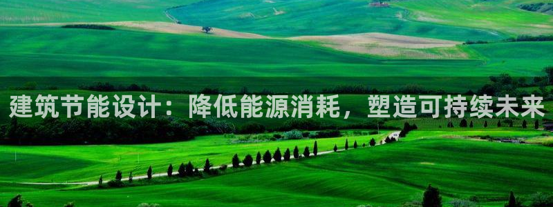 e尊国际-可可计划：建筑节能设计：降低能源消耗，塑造可持续未来