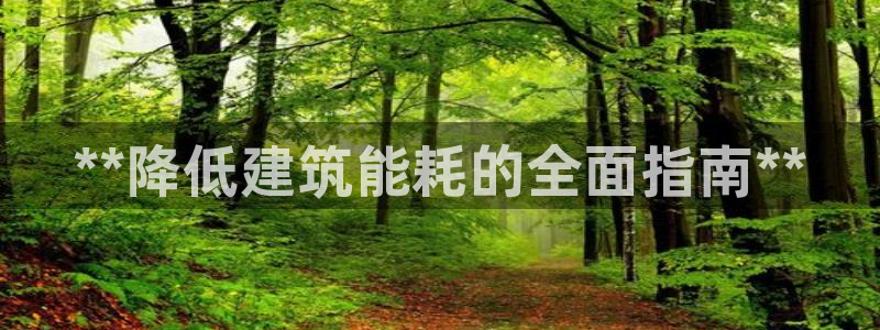 e尊国际娱乐官网地址：**降低建筑能耗的全面指南**