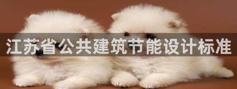 E尊国际网站：江苏省公共建筑节能设计标准
