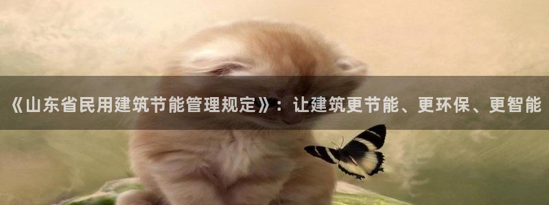 e尊国际app：《山东省民用建筑节能管理规定》：让建筑更节能、更环保、更智能