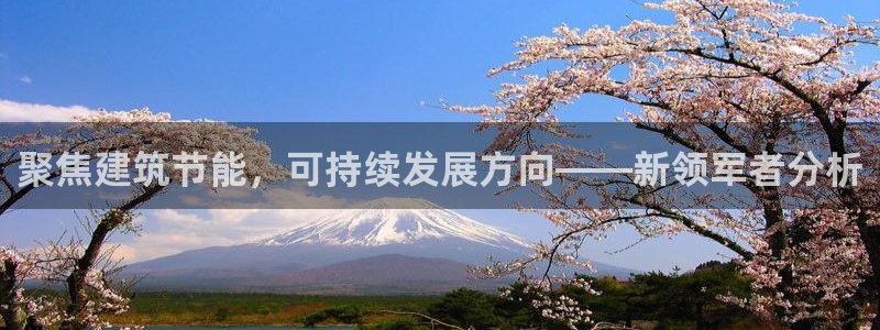 e尊电竞：聚焦建筑节能，可持续发展方向——新领军者分析