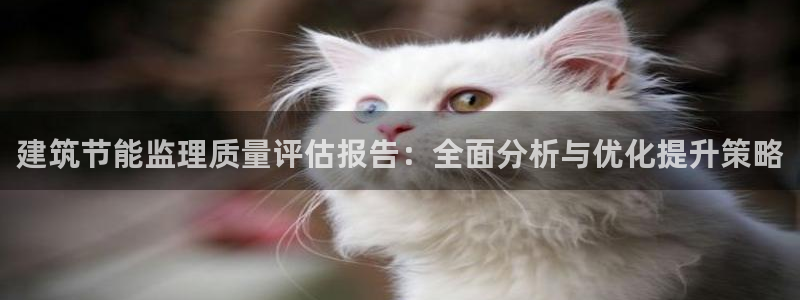 e尊国际7779：建筑节能监理质量评估报告：全面分析与优化提升策略