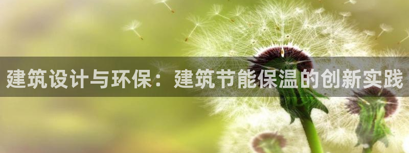 e尊国际平台：建筑设计与环保：建筑节能保温的创新实践